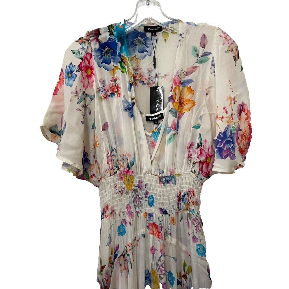 Daphne Pearl Art Culpro Tolani Dress 2 Piece Set Size S NWT - Picture 11 of 14